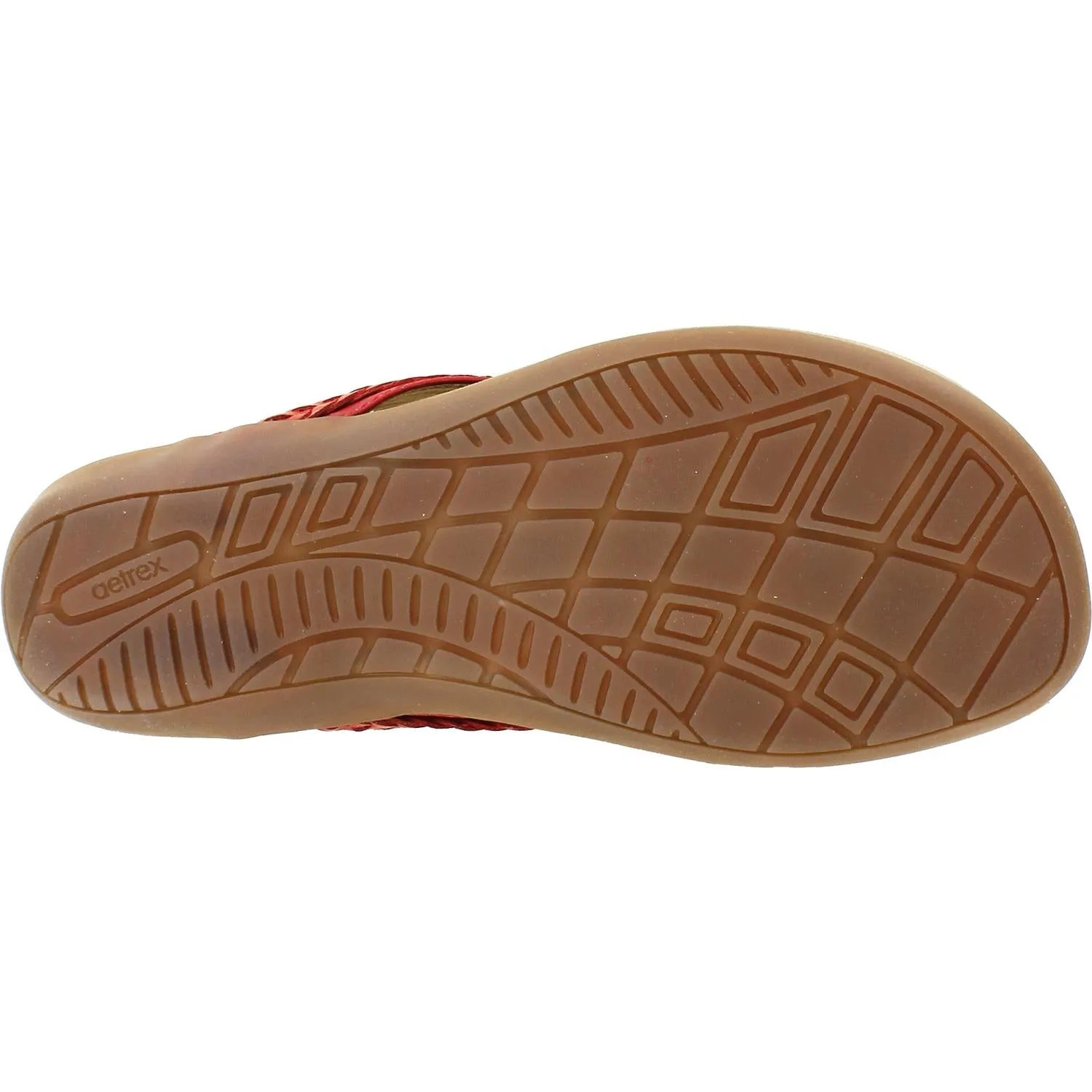 Women's Aetrex Emmy Red Synthetic