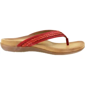 Women's Aetrex Emmy Red Synthetic