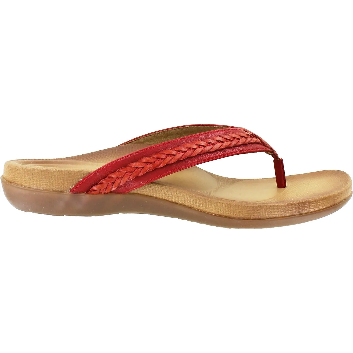 Women's Aetrex Emmy Red Synthetic