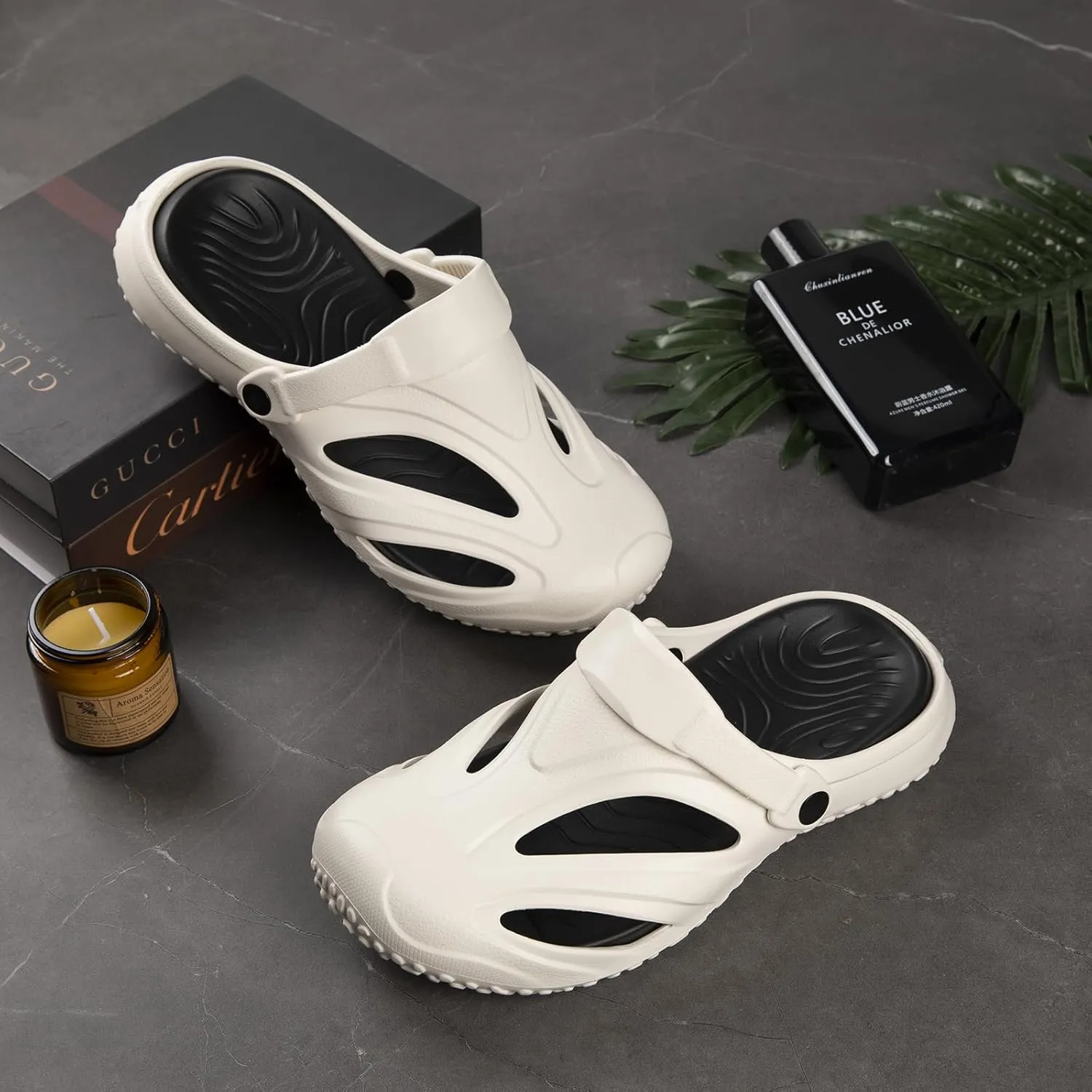 Women's & Men's Clogs Sandals Arch Support Clogs Slip-on Garden Shoes Cushion Plantar Fasciitis Sandals Non-Slip Beach Slippers for Outdoor & Indoor Activities