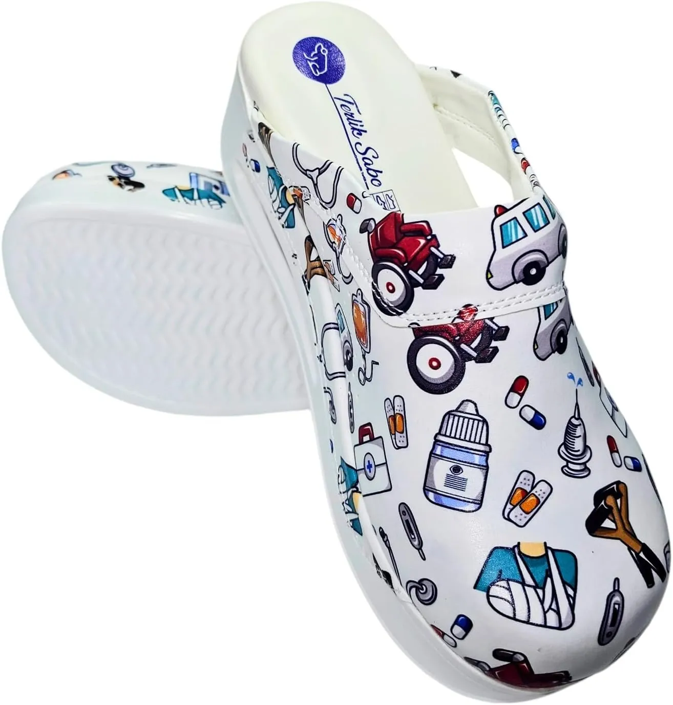 Womens Clogs with Arch Support, Pure Leather, Slip-On Clogs for Women, Perfect for Daily Indoor and Outdoor Usage, Shock Absorption, Breathable Materials