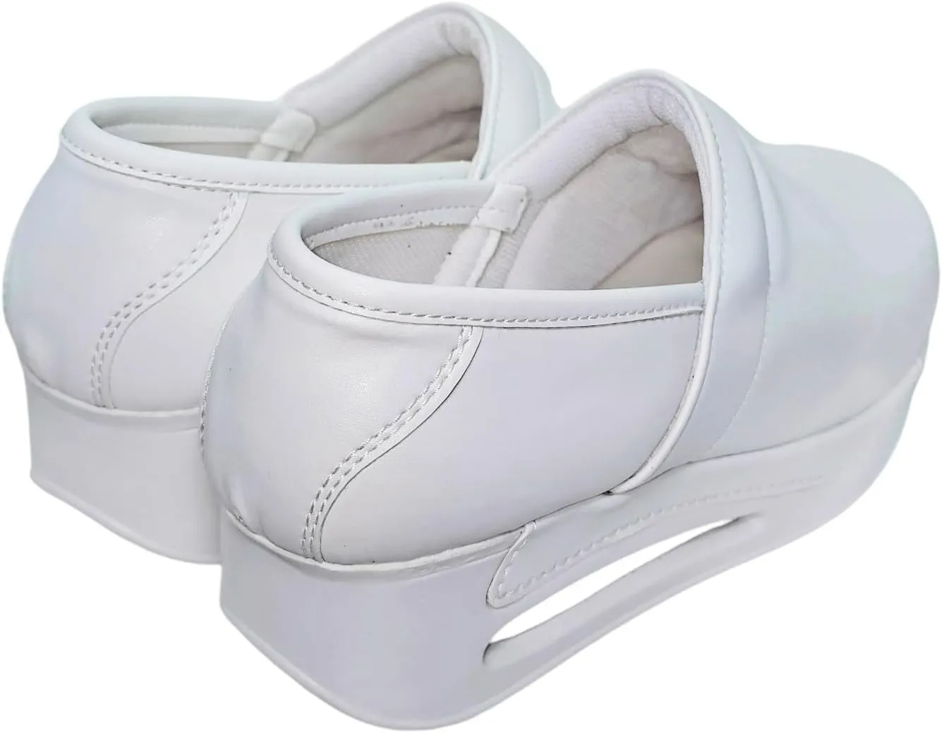 Womens Clogs with Arch Support, Pure Leather, Slip-On Clogs for Women, Perfect for Daily Indoor and Outdoor Usage, Shock Absorption, Breathable Materials