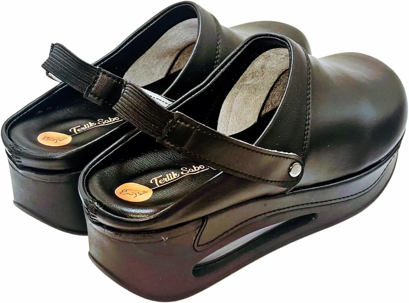 Womens Clogs with Arch Support, Pure Leather, Slip-On Clogs for Women, Perfect for Daily Indoor and Outdoor Usage, Shock Absorption, Breathable Materials
