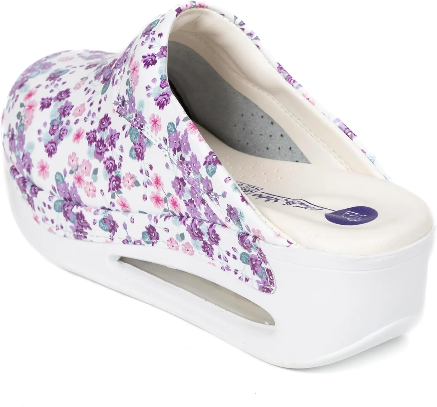 Womens Clogs with Arch Support, Pure Leather, Slip-On Clogs for Women, Perfect for Daily Indoor and Outdoor Usage, Shock Absorption, Breathable Materials