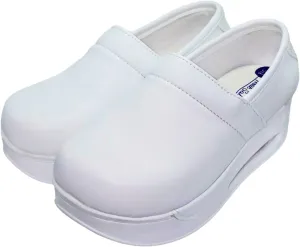 Womens Clogs with Arch Support, Pure Leather, Slip-On Clogs for Women, Perfect for Daily Indoor and Outdoor Usage, Shock Absorption, Breathable Materials