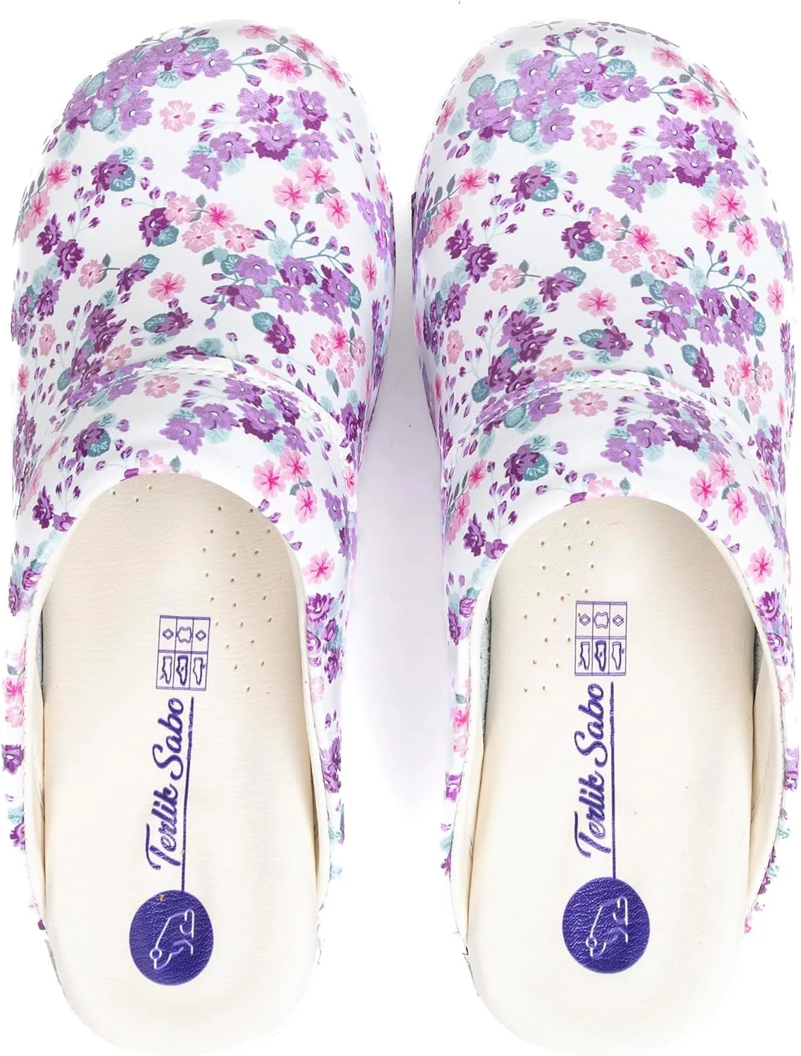 Womens Clogs with Arch Support, Pure Leather, Slip-On Clogs for Women, Perfect for Daily Indoor and Outdoor Usage, Shock Absorption, Breathable Materials