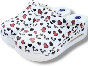 Womens Clogs with Arch Support, Pure Leather, Slip-On Clogs for Women, Perfect for Daily Indoor and Outdoor Usage, Shock Absorption, Breathable Materials