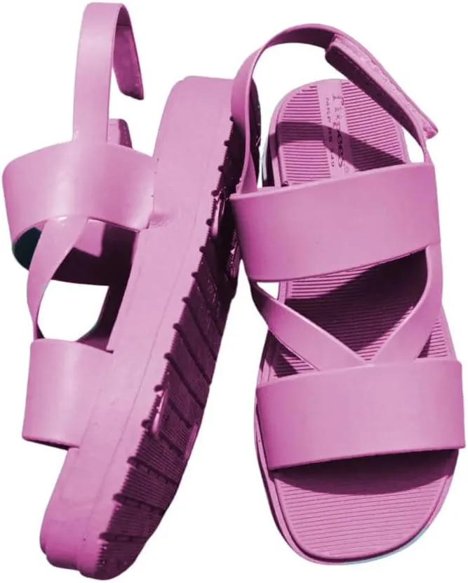Women's Comfortable Walking Sandals, Platform Ankle Strap, Casual Wedge