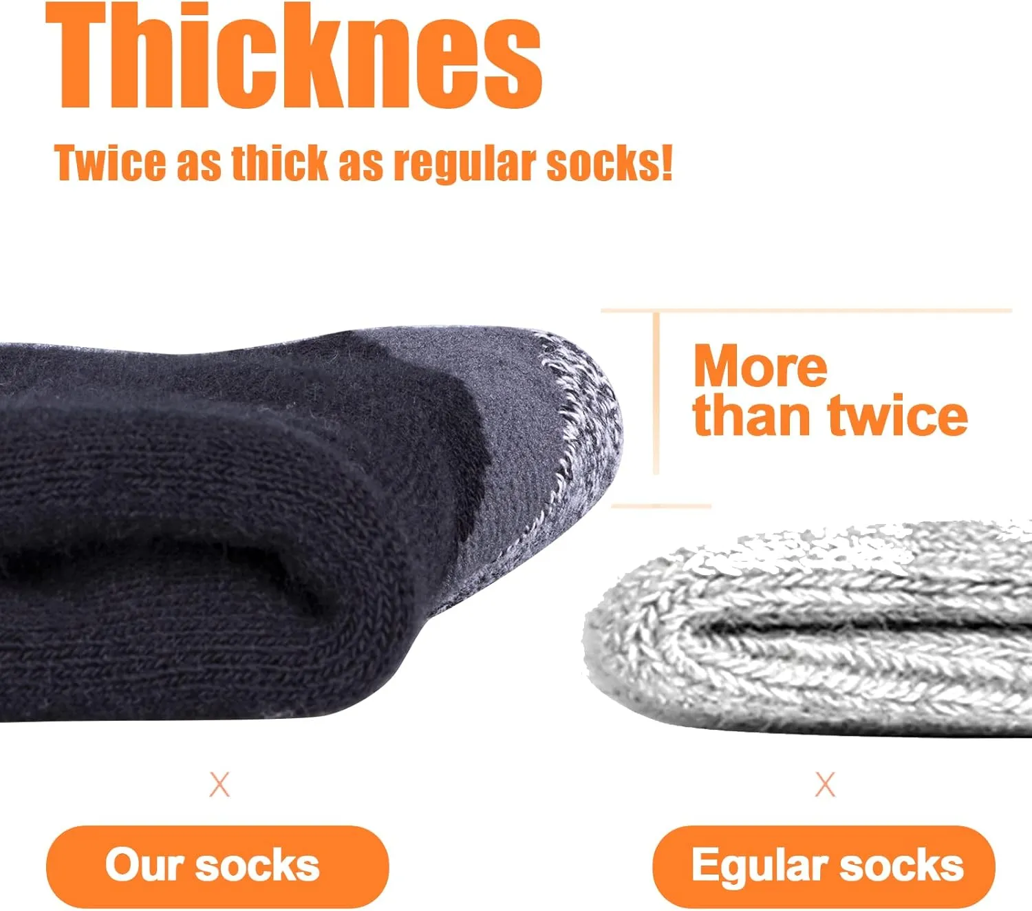 Women's Cushioned Crew Socks Moisture Wicking Gym Tennis Running Training Casual Athletc Socks For Women, 5 Pairs