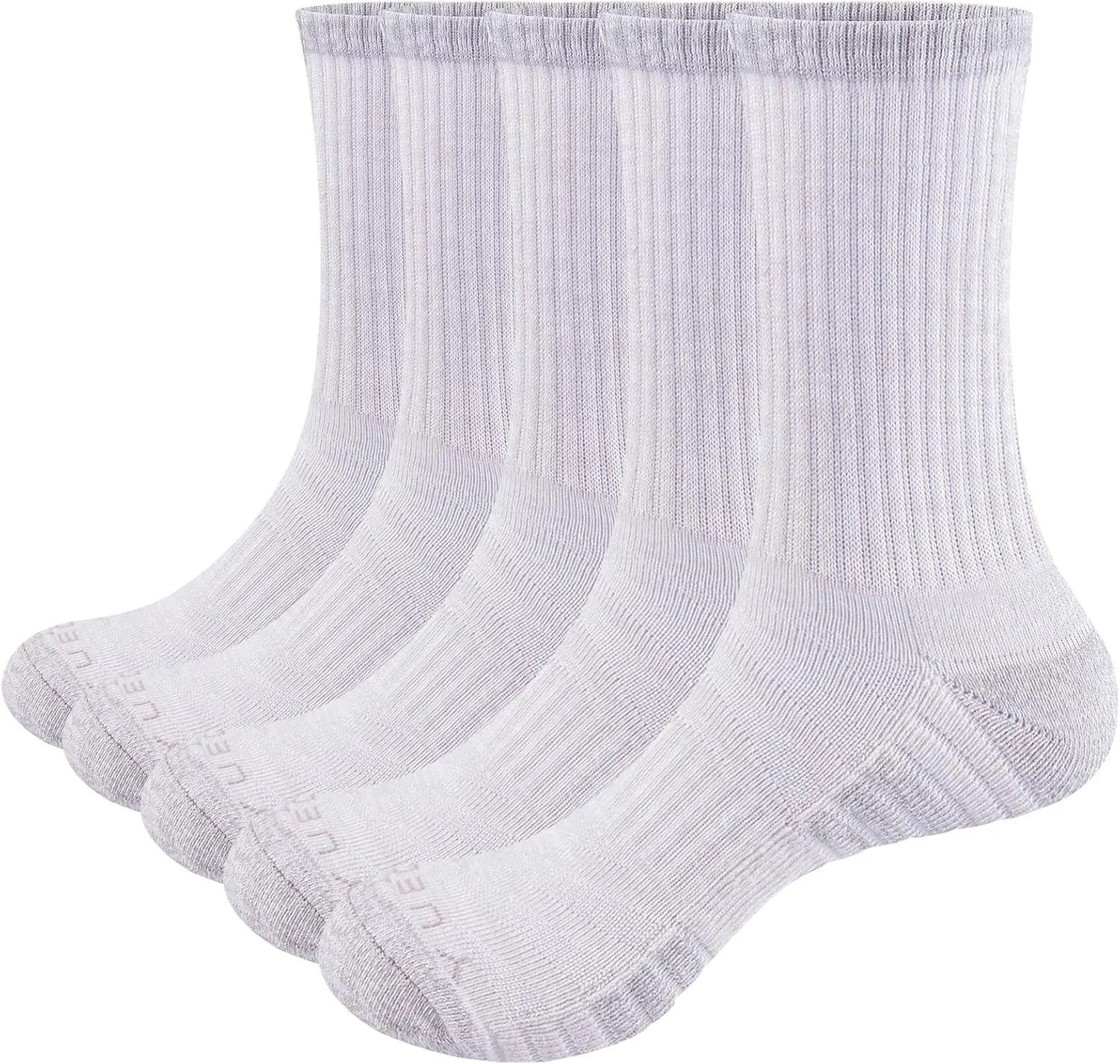 Womens Cushioned Outdoor Hiking Socks For Women, Moisture Wicking Cotton Everyday Work Casual Athletic Crew Socks