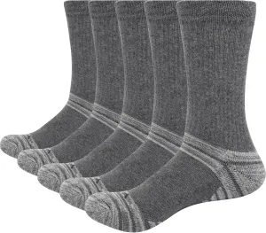 Womens Cushioned Outdoor Hiking Socks For Women, Moisture Wicking Cotton Everyday Work Casual Athletic Crew Socks