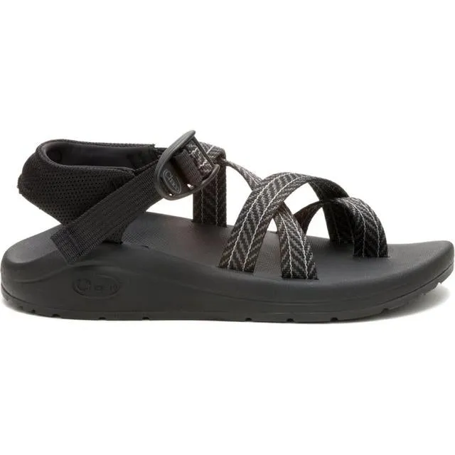 Womens Cushz Toe-loop Extra Cushioned Sandal Frond Black