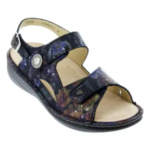 Women’s Finn Comfort Barbuda Sandal – Dark Blue Irpino
