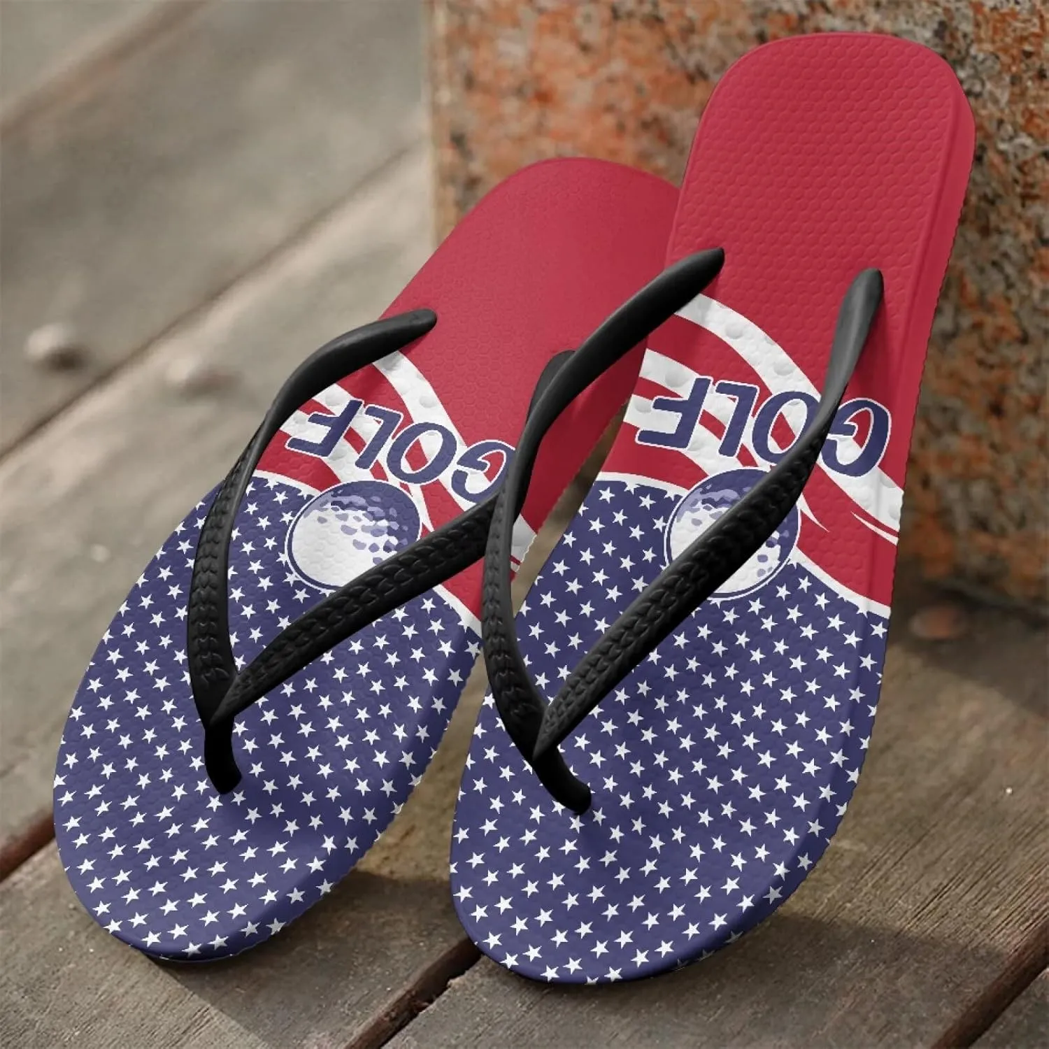 Womens Flip Flops Pillow Soft Shower Shoes with Orthotic Rubber Soles Summer Beach Shoes Cushion Footbed Footwear