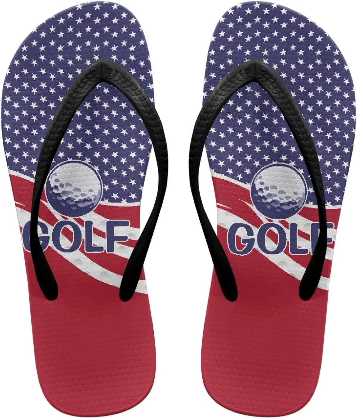 Womens Flip Flops Pillow Soft Shower Shoes with Orthotic Rubber Soles Summer Beach Shoes Cushion Footbed Footwear
