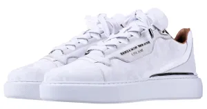 Women's Low-Top BNJ RAPHAEL  WHITE REFLECTIVE CAMOUFLAGE CALFSKIN