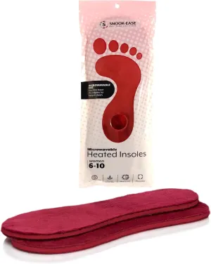 Women’s Microwaveable Odorless Heated Slipper Inserts Comfortable Feet Warmers! | The Ultimate Home Care Comfort! (Women 9.5/10)