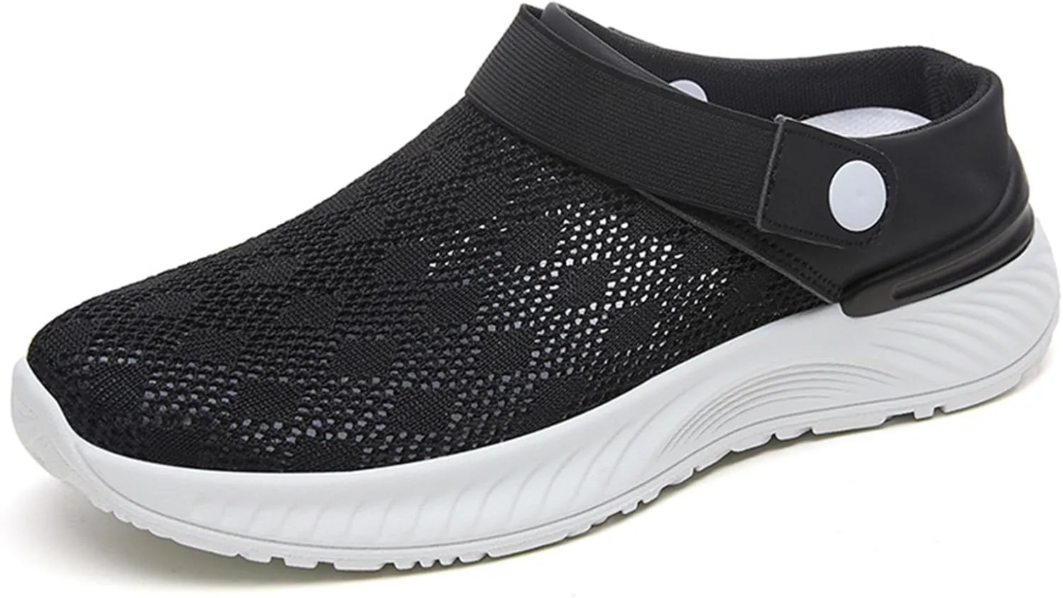 Women's Orthopedic Shoes Summer Breathable Mesh Slippers Lightweight Non Slip Gym Workout Running Shoes Comfortable Arch Support Mules Slip On Walking Clogs with Plantar Fasciitis Soles