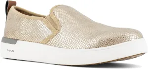 Womens Parissa Slip Resistant Composite Toe Work Safety Shoes Casual - Gold