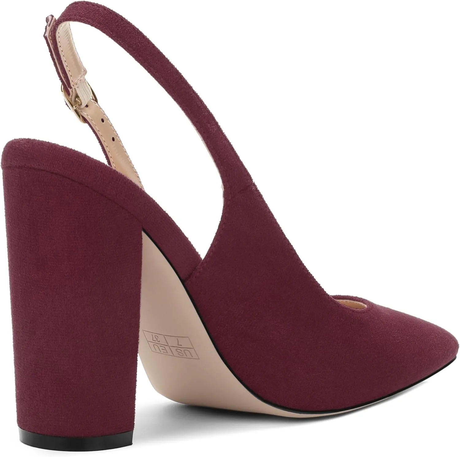 Women's Pointed Toe Slingback Heels, High Heel Shoes for Women