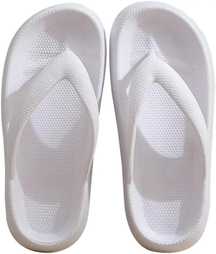 Women's Recovery Flip Flops Sandals Pillow Soft Slide Cushion Beach Flat Thong Sandals Bath Spa Walking Slipper Shoes Unisex