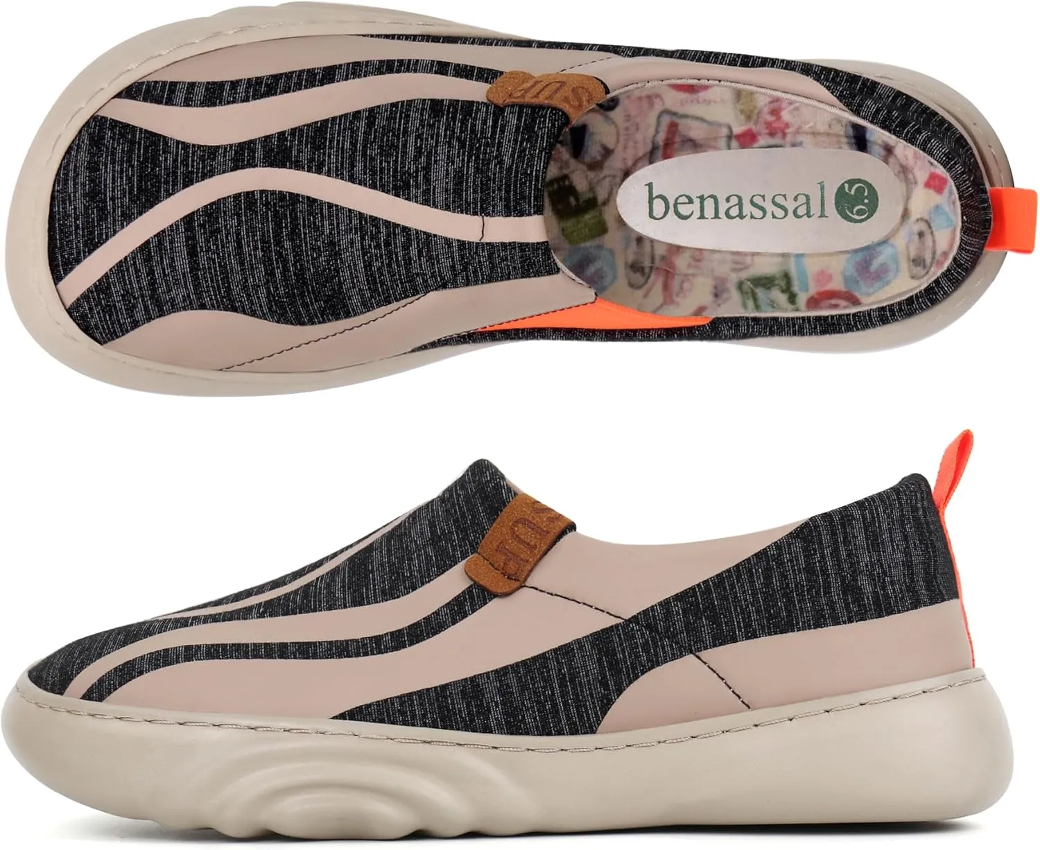 Women's Slip On Sneakers Casual Loafers Dress Travel Flats