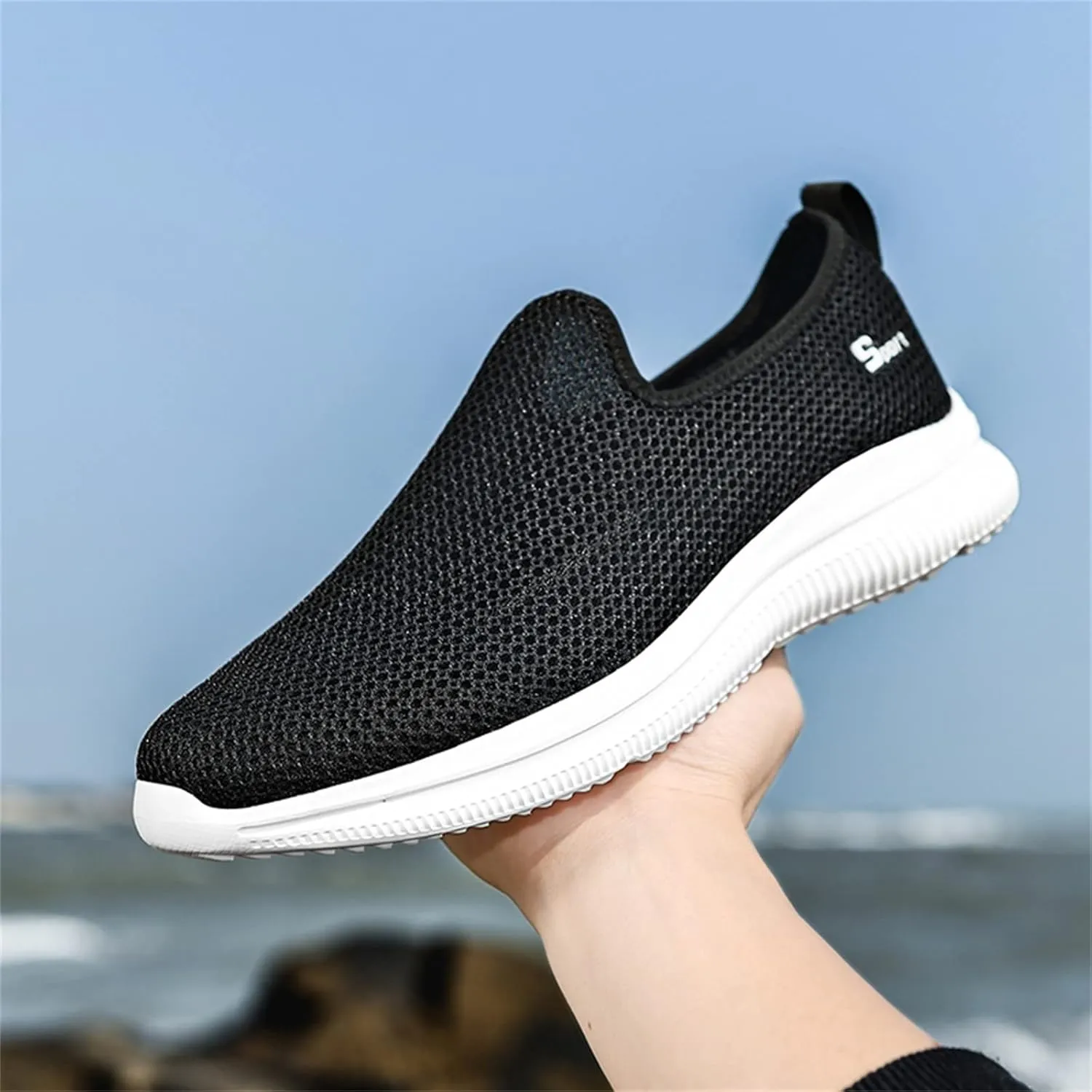 Womens Slip On Walking Shoes Non Slip Running Shoes Walking Shoes Women Flat Feet Casual Shoes Dress Sneakers Slip On Tennis Shoe Loafers Dress Shoe
