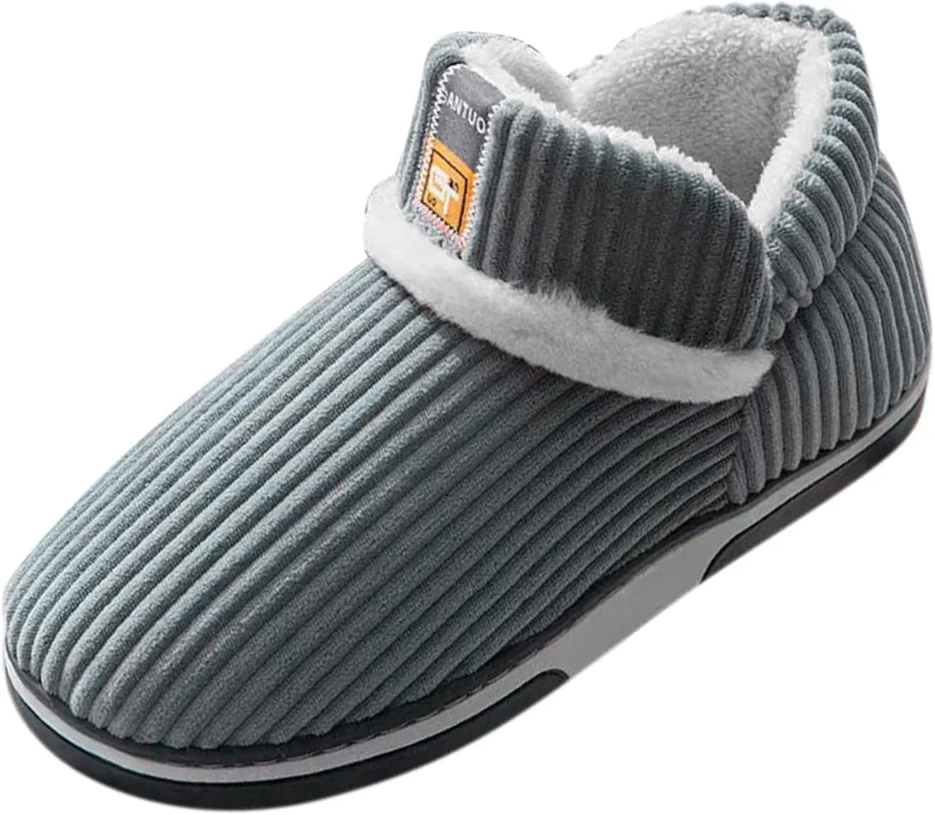 Women's Slippers Cozy House Shoes Soft Slip-On Indoor Outdoor Fuzzy Slipper Booties Dinosaur House Shoes Sneaker Slippers for Men Christmas Ribbon Gifts for Him 2023