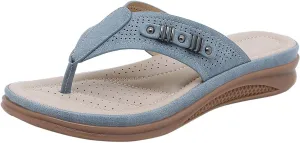 Women's Summer European And Fashion Flip Flops Casual Comfortable Sandals Lightweight Retro Animal Print Sandals Women