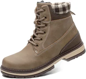 Women's Waterproof Work Boots - Lightweight Winter Snow Boots for Hiking, Outdoor Trekking & Backpacking (Comfortable Ankle Support)