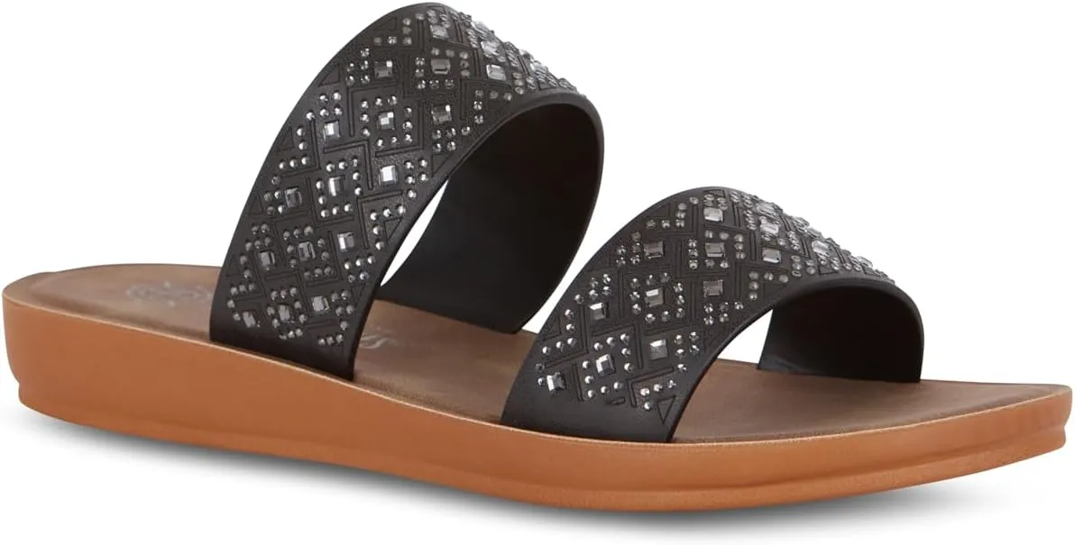 Women’s Wedge Sandal – Comfortable Open-Toe Wedges with Cushioned Insole, Medium Width Sizes 6-10