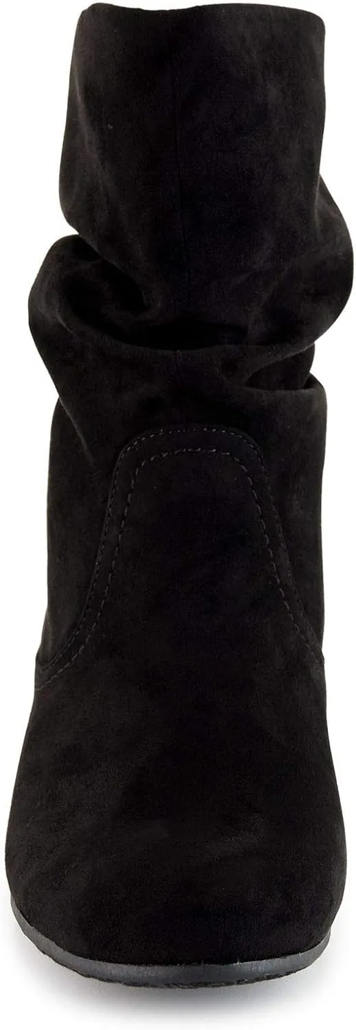 XAPPEAL Carney - Women's Slip On Casual Slouch Short Ankle Boot