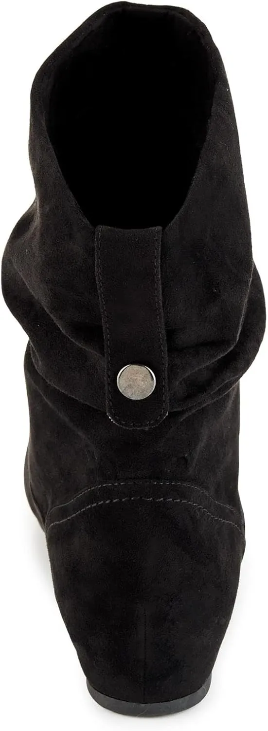 XAPPEAL Carney - Women's Slip On Casual Slouch Short Ankle Boot