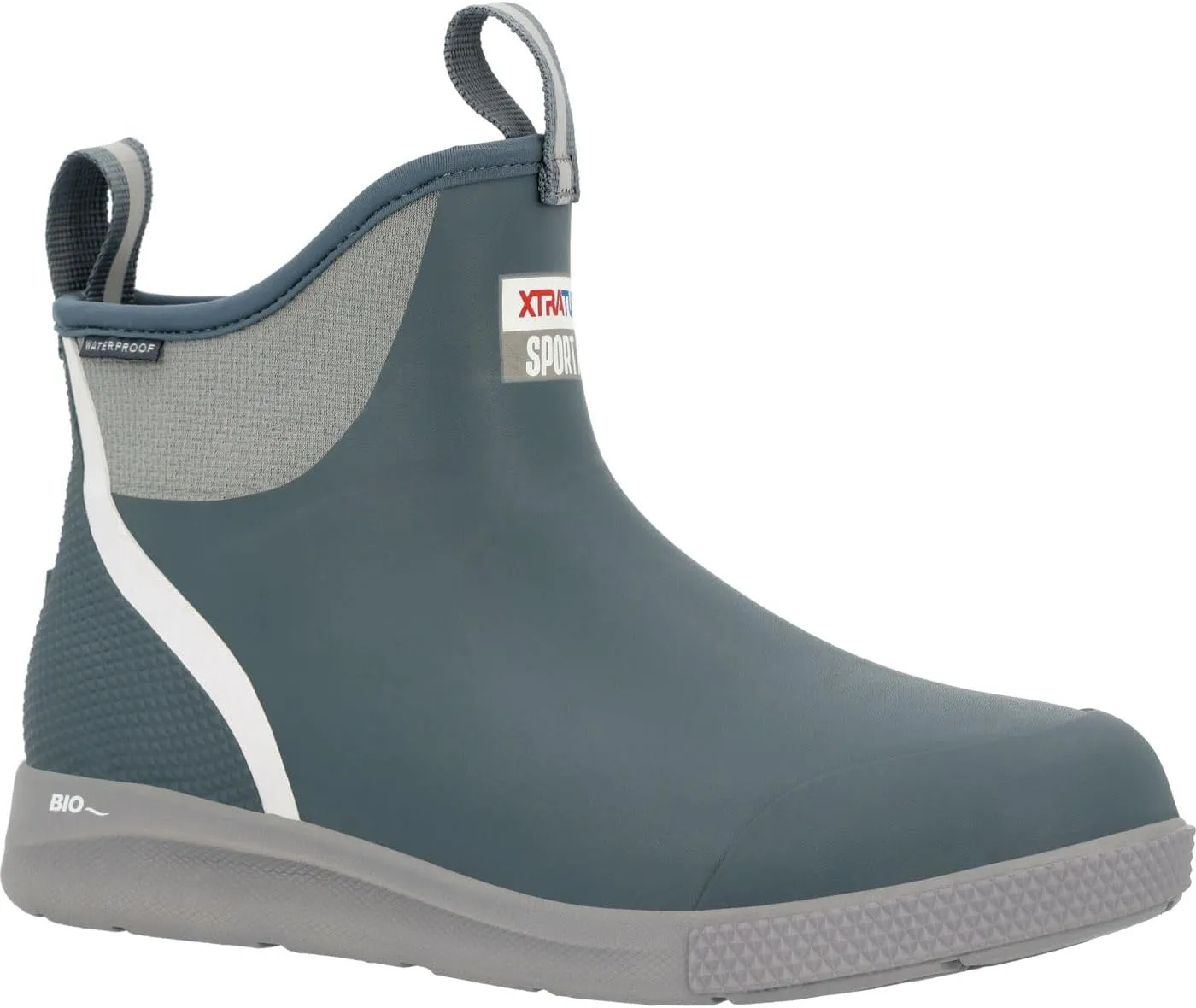 Xtratuf Men's 6 Inch Sport Ankle Deck Boot, Black