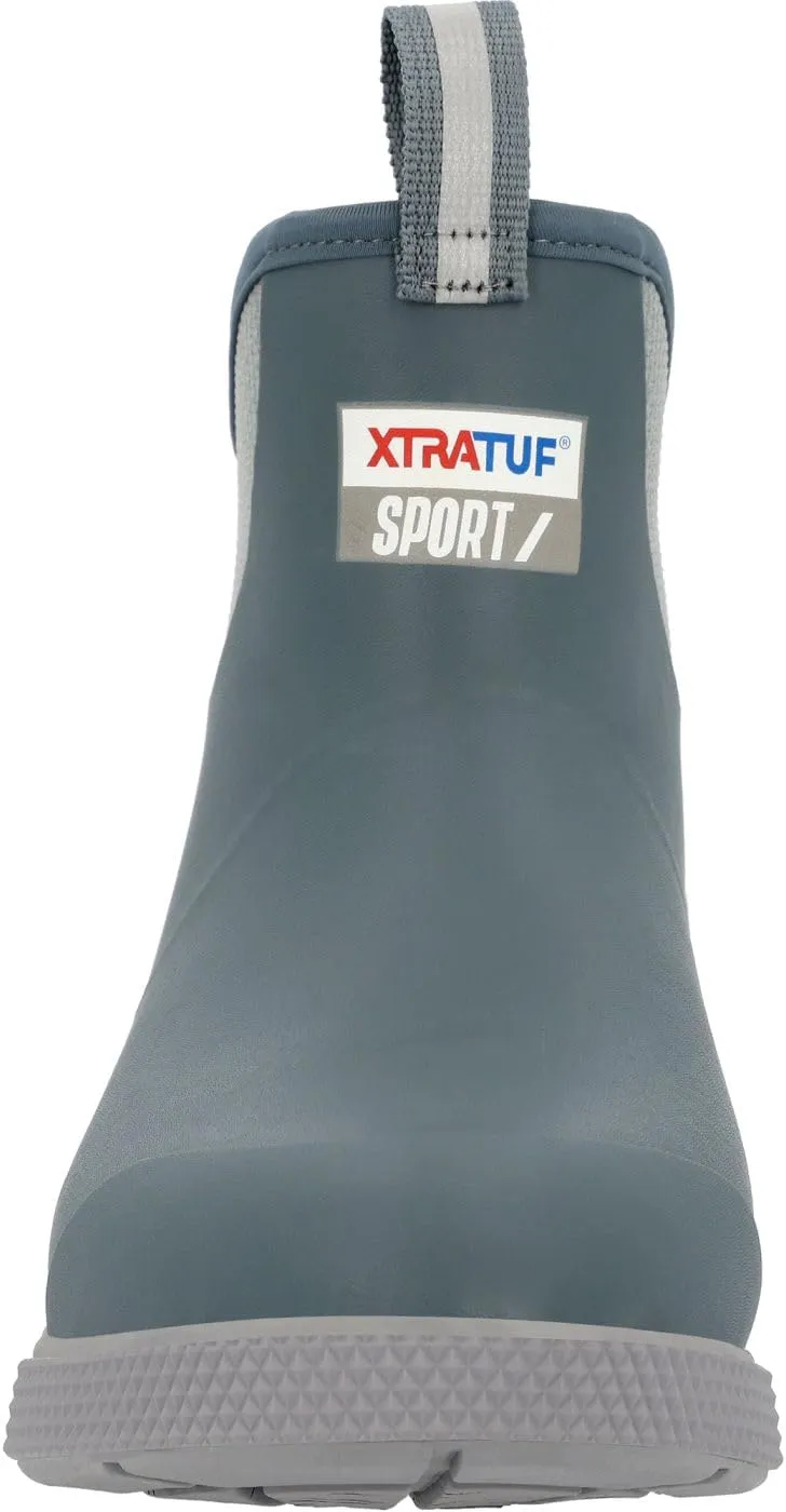 Xtratuf Men's 6 Inch Sport Ankle Deck Boot, Black