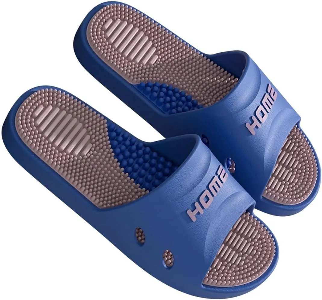 YCKEGEW Acupressure Slippers For Women Men Foot Acupoint Massage Slipper Arch Support,Wellness Foot Spa Bathroom Sandals Non-Slip