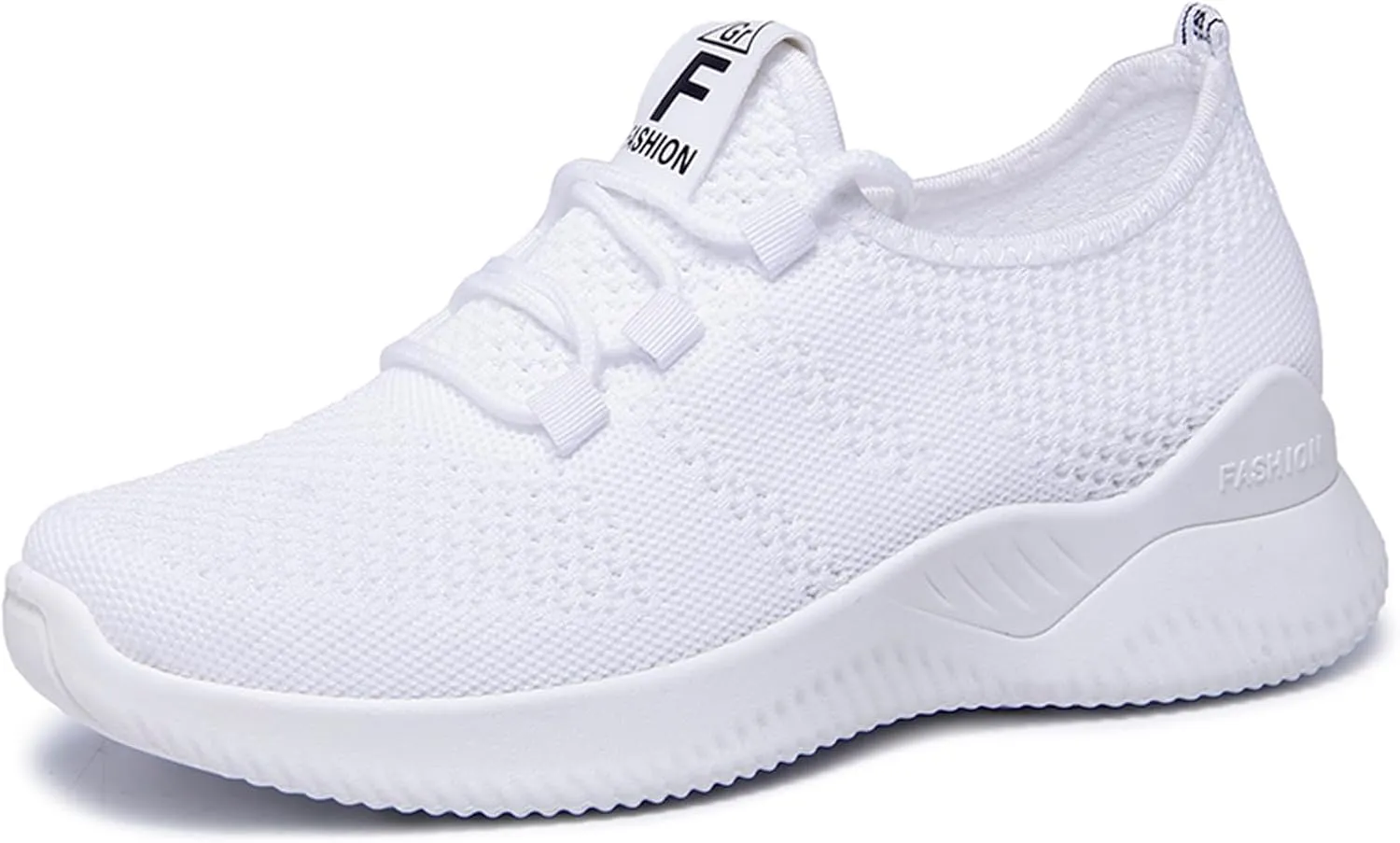 YIBLBOX Women's Slip On Walking Shoes Lightweight Knit Casual Running Sneakers