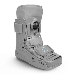Z1 A12 Short Air Walker Ankle Fracture Boot - Orthopedic Walking Boot for Sprained Ankle - Support for Broken Foot & Stress Fracture Recovery Fits Left & Right Foot Men & Women (M)